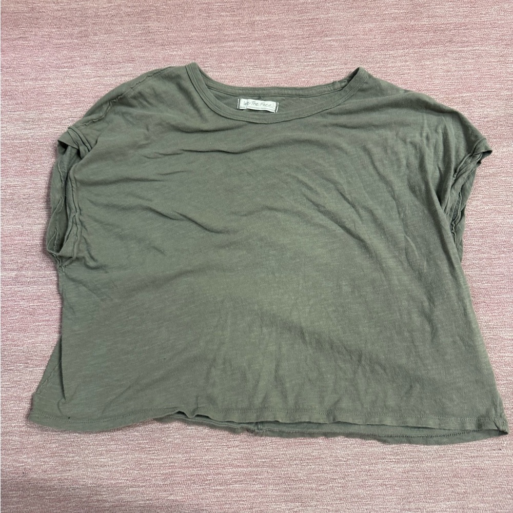 We The Free Olive Short Sleeve Tee